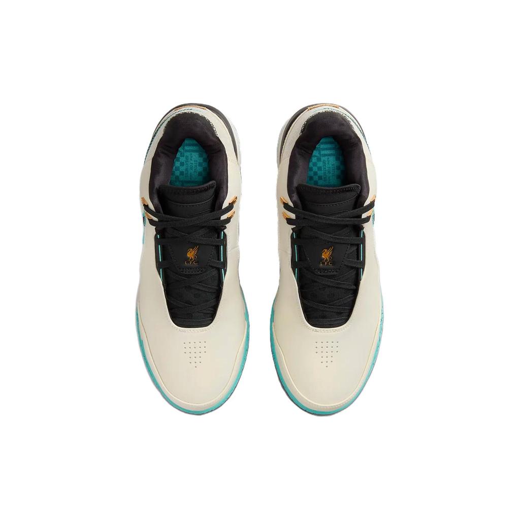 Liverpool F.C. x Nike Zoom LeBron NXXT Gen AMPD EP Light Orewood Washed Teal Men Sneakers Cream Light-Orewood-Brown Black FJ1567-101