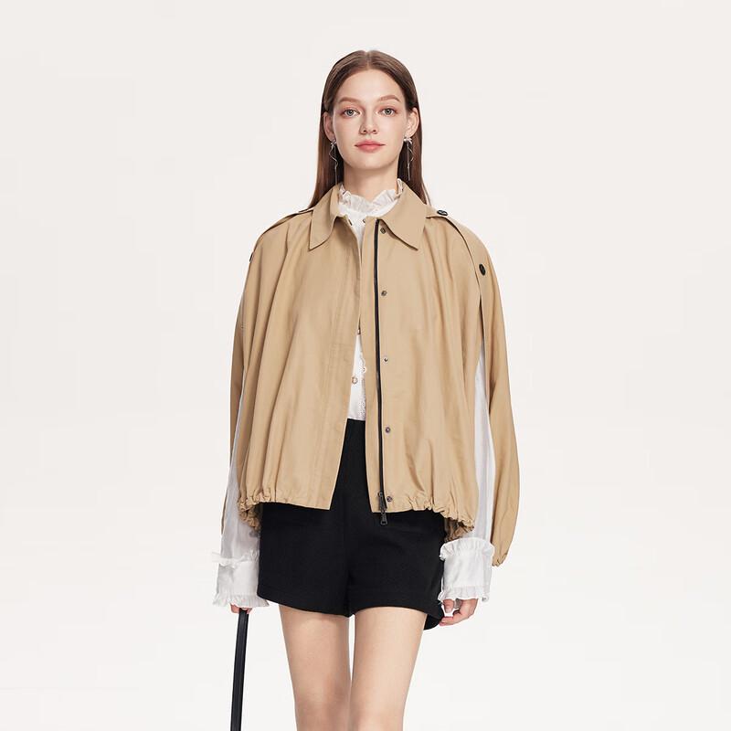 

Женская свободная рубашка-жакет с рукавами «летучая мышь» FivePlus M