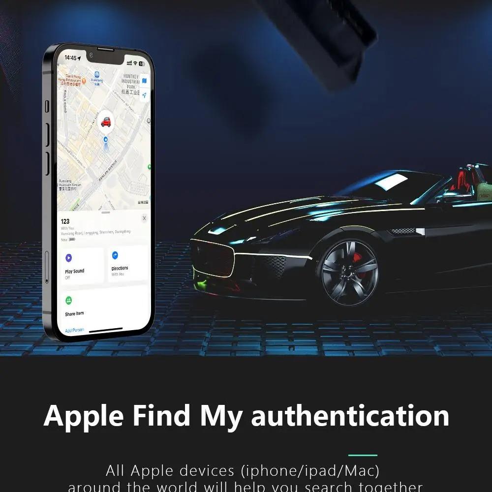 Car OBD Tracker With Find My APP for Apple GPS Anti Loss Device Real Time Location Plug In Version Lifetime Free System