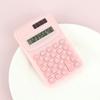 Mini Calculator Slim Solar Power Studentstest Stationery Office Easy Gift Carry