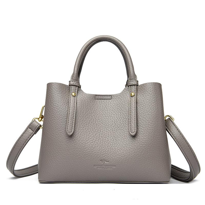 Fashionable Middle-aged Mother Bag Crossbody Bag Women's Shoulder Bag Handbag