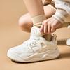 Anta Slip Resistant Abrasion Resistant Low Top Skateboard Shoes Women's White Sneakers