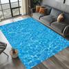 Seawater Rugs Living Room Bedroom Carpet Easy To Clean Non-Slip Floor Mat Sofa Chair Mat Study Chair Floor Mat Gift Home Decor