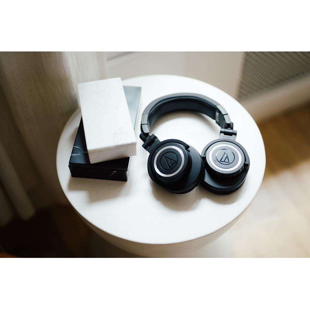 Audio-Technica ATH-M50xBT2 Wireless Headphones Headphones Bluetooth Wired Headphones 45mm Large Diameter Driver AAC LDAC Low Latency Mode Beamforming
