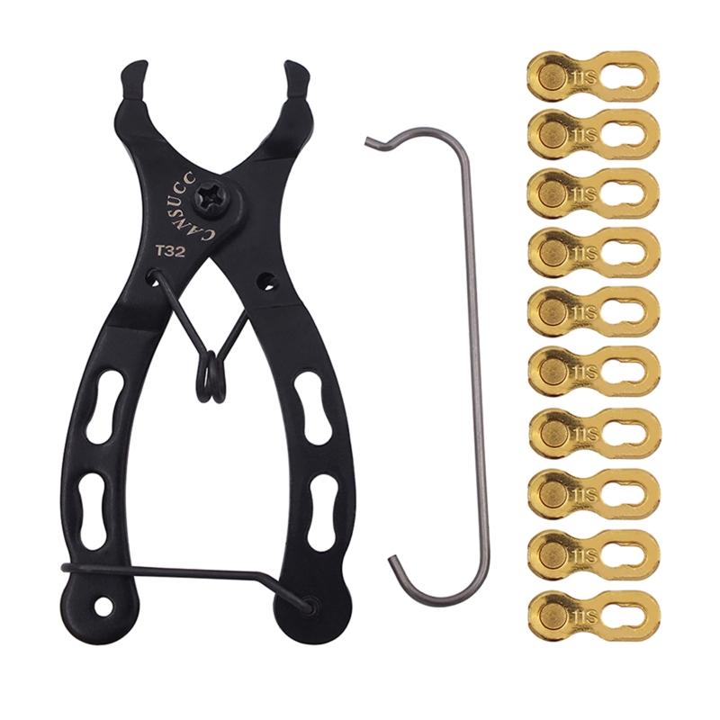 Bicycle Chain Hook Link Opener Remover Chain Hook Connection Repair Tool Bicycle Chain Hook Bicycle Chain Repair Tools 1
