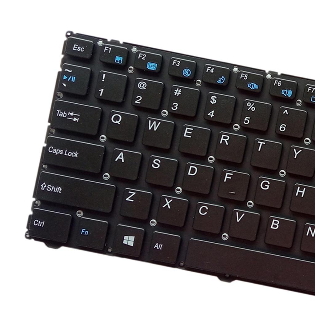 Laptop Keyboard US Layout 2R76NW-4302 Matte Durable Keypad for W940SU W940TU W9400 Accessories