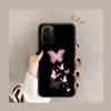 Beautiful Butterfly Pattern Phone Case For Xiaomi Redmi POCO F1 F2 F3 X3 Pro M3 9C 10T Lite NFC Black Cover Silicone Back Prett
