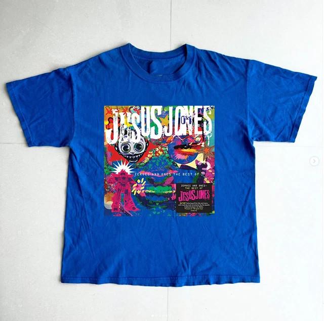 Jesus Jones Band Concerts in Royal T-shirt S to 5XL 2F1206 XXL