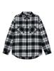 Yes Ic Flannel Check Shirt Black