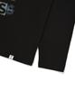 WACKY WILLY Typographic Long Sleeve Black