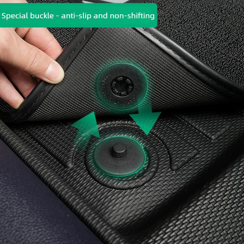 For GAC AION Y/Y Plus 2021-2026 Floor Mat Fully Enclosed Waterproof Wear-resistant and Odor-free Floor Mat Interior Accessories