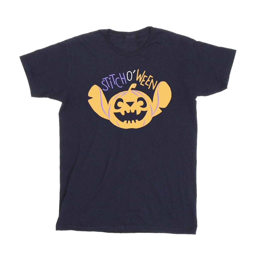 Lilo & Stitch Mens Stitch O Ween Cotton T-Shirt