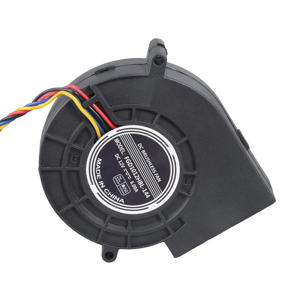 12V 6A 97x97x33mm High Airflow Blower Fan Dual Ball Bearing 7400RPM 280CFM Cooling For Communication Base Stations Electronics