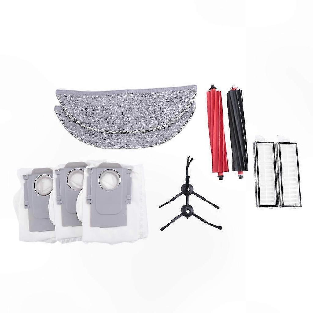 Washable Filter and Brush Set for Robotic Vacuum Cleaner Accessory Parts