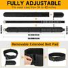 Ceinture de travail robuste avec 4 anneaux en D métalliques Ceinture rembourrée confortable Pour les ouvriers du bâtiment et les artisans