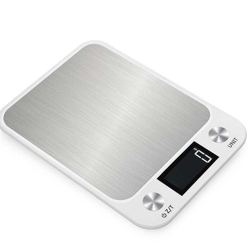 10kg Large Digital Kitchen Stainless Steel Scale 10000g 1g Kitchen Cooking Food Diet Weight Balance Electronic Scales Ml Oz LB