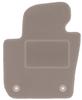 Tapete de motorista bege para: Skoda Superb II sedan, station wagon (2008-2015)