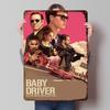 Baby Driver Tinplate Posters Customizable Wall Art Retro Vintage Metal Signs for Home Room Setup Decorations Wand Deko Garden