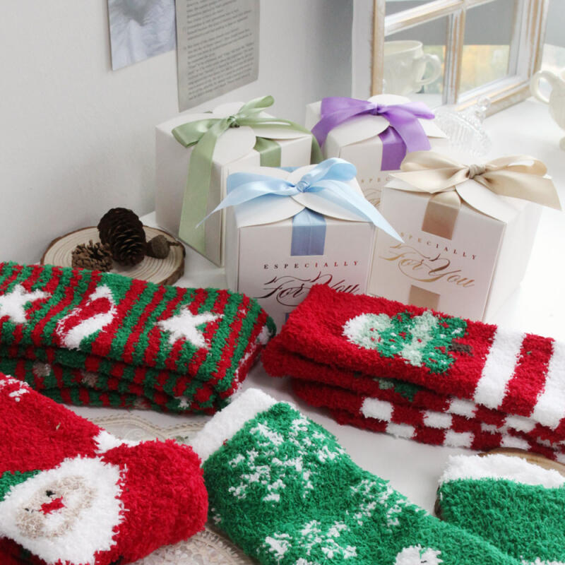 Socks Christmas Sleep Christmas Santa Rudolph