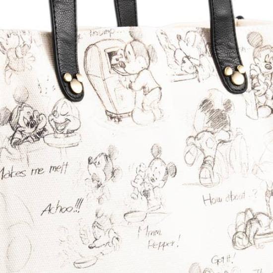 Mickey Mouse Tote Bag Sketch Design Everyday Goods Souvenir [Park Exclusive] Mickey's