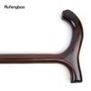 Brown Wooden Single Joint Fashion Walking Stick Decorative Cospaly Cane Halloween Mace Crutch  Wand Crosier 92cm