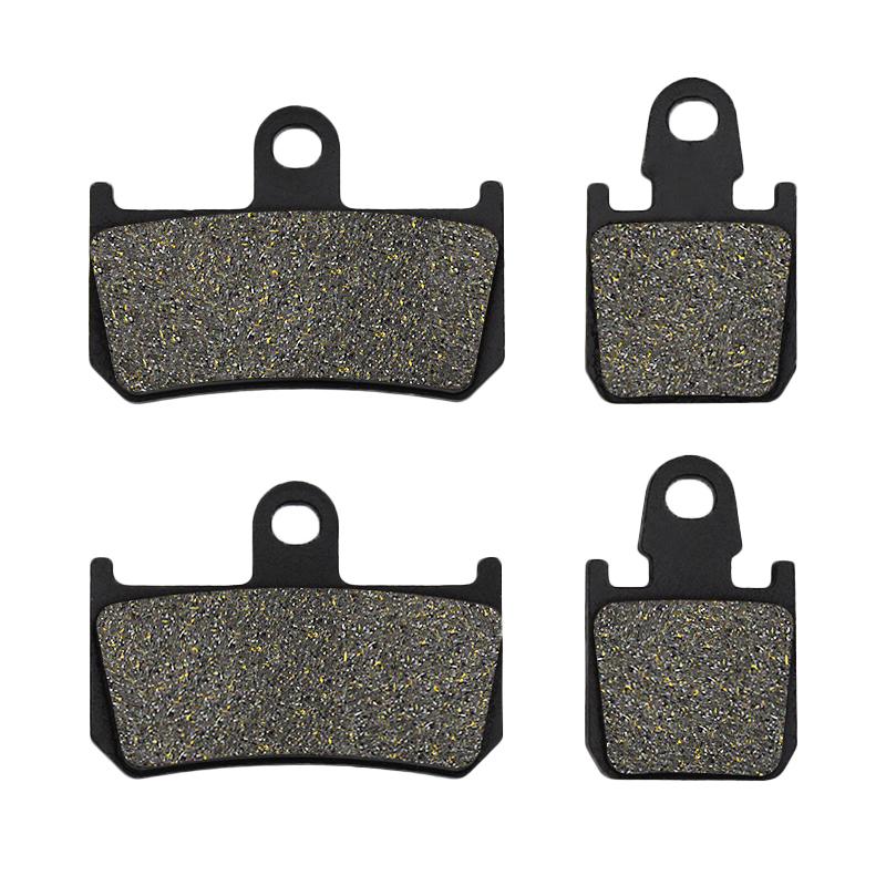 Cyleto Motorcycle Front or Rear Brake Pads for Yamaha YZFR1 YZF-R1 YZF R1 2007 2008 2009 2010 2011 2012 2013 2014