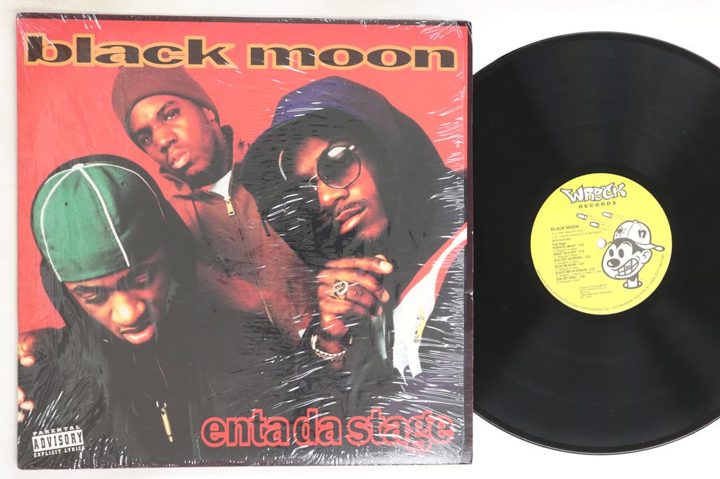 LP Record BLACK MOON - Enta Da Stage NRV2002 WRECK 1993 US Rap & Hip-Hop/R&B Used