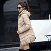 Fashion Solid Women Casual Thicker Winter Slim Coat Overcoat