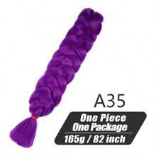 2026 New  Xpression Synthetic Big Braids Crochet Hair Braids Extensions Yaki Straight Hair Women's Jumbo Braids Hair Daily Wear