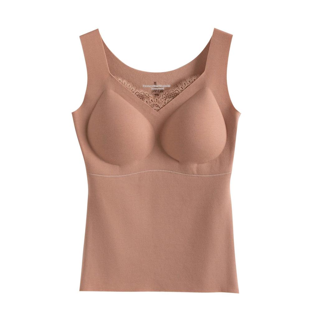 Real Silk Cashmere Seamless Warm Vest 2025