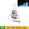 1pc H3 Halogen Lamp White 100W/55W 24V/12V Halogen Headlight Xenon Bright Quartz Bulb Glass Car Fog Light Replacement Bulb
