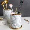 Smooth Finish Desktop Organizer European Style Stationery Holder Pen Holder  for Home Office Desk