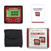 Magnetischer Winkelmesser Winkelmessgerät Winkelmesser Neigungsmesser Klinometer Gehrungswinkel Wasserwaage Elektronisch Digital LCD Hintergrundbeleuchtung