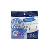 Towa Sangyo Neosul Clothespins with String, White/Blue, Approx. 3.5 X 1.2 X 12cm, Pack of 12