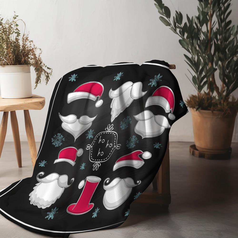 Soft Throw Blanket Cozy Flannel Fleece Sherpa Warm Home Decor Living Room Bedding Gift Ultra Soft Luxurious Plush Comfort 75x90cm