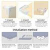 Baby Safety Silicone Kids Proofing Edge Protector Soft Transparent Children Anti Collision Table Corner Edge Protection Cover