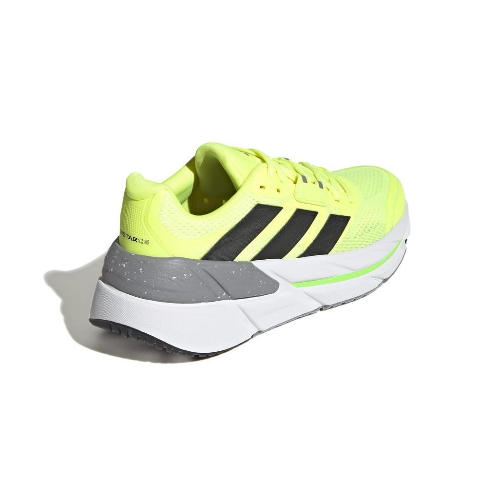 Adidas ADISTAR CS M Running Solar Green Size cm Men's Shoes, Yellow/Core Black/Solar (GV9538), 27.5