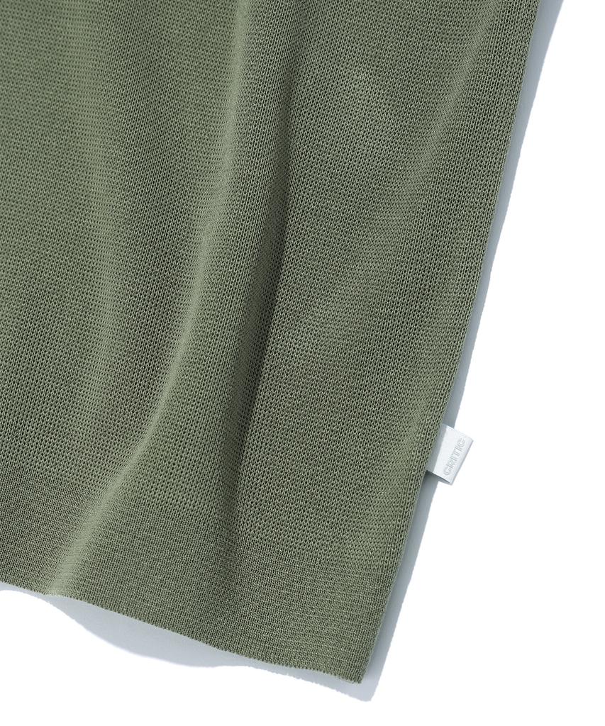 CRITIC Mystery Wormhole Knit Khaki