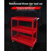 Tool Car Multi-functional Auto Repair Three-layer Tool Cabinet Auto Repair Mobile Shelf Layer Drawer Type Trolley