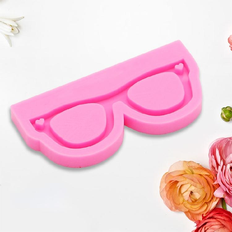 Stampo Lucido Fatto a Mano per Occhiali Decorazione Stampo in Resina Artigianato Fai da Te Ciondolo Stampo in Silicone