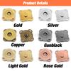 5Sets/Lot Magnet Buckle Metal Snap Fasteners Buttons Diy Sewing Garment Accessories Materials Wallet Craft Bags Buckle 10Mm-18Mm