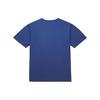 Mitchell Ness T-Shirts Men's Blue Crew Neck Moderate Straight Fit TCRW6277-RSLYYPPPNAVY