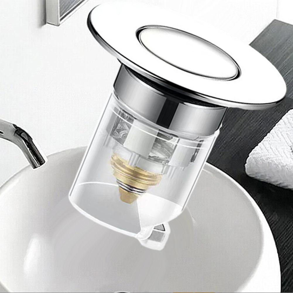 62x65x32 mm Avloppsplugg för diskbänk som förhindrar igensättning av hårstoppar Badrumstillbehör