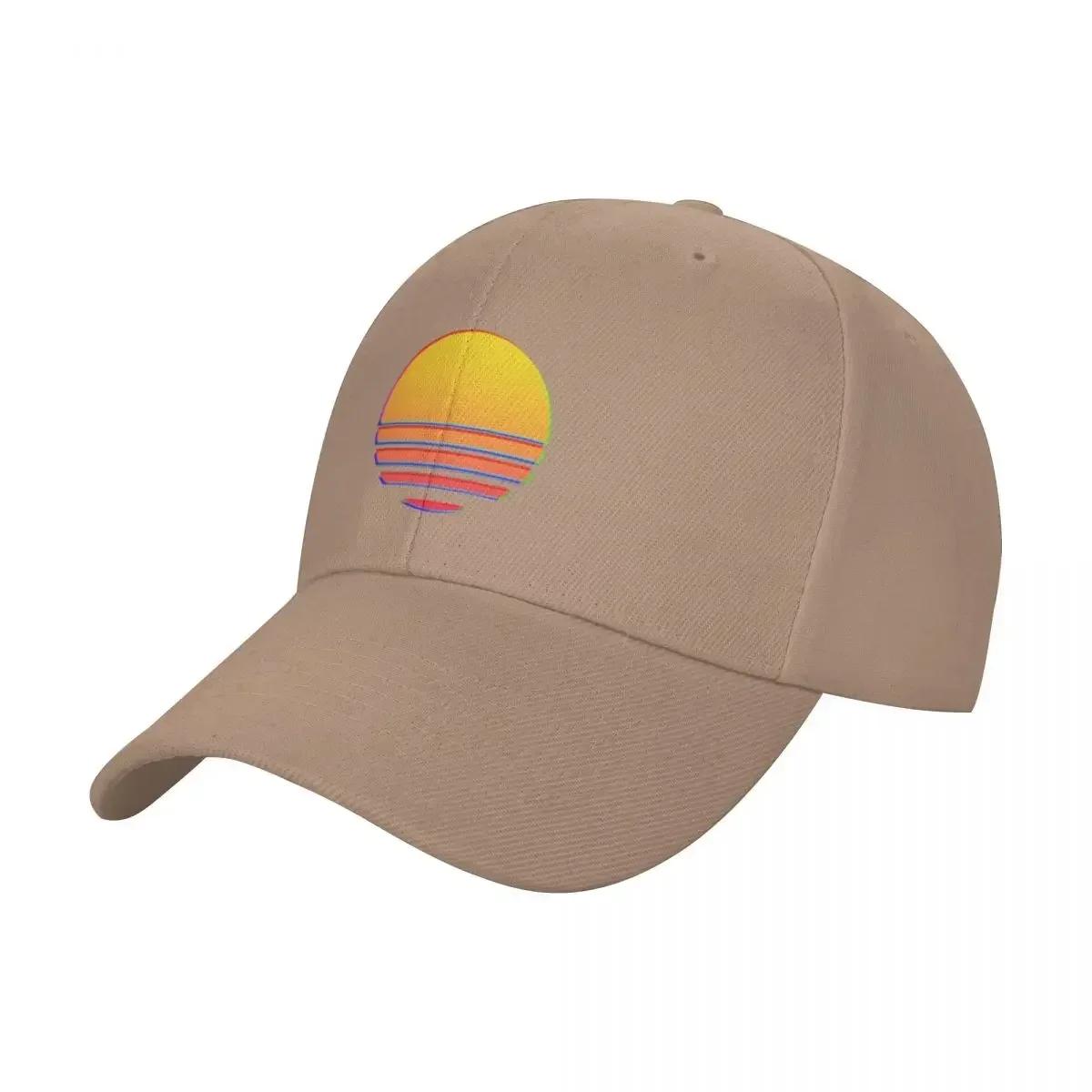 

Outrun Retro Sun Baseball Cap sun hat Kids Hat Caps Unisex Womens