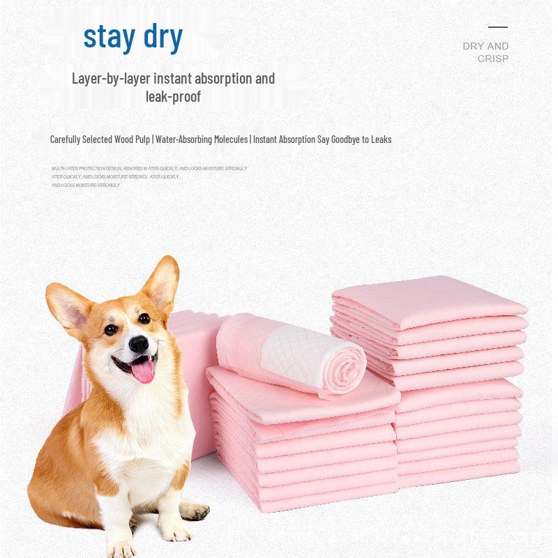 Thickened Deodorant Waterproof Pet Urine Pad for Small Dogs & Cats