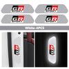 Car Stickers Wheel Eyebrows Reflective Warning Stickers Reflective Strip Accessories For S1 Crown GR Corolla YARIS Auris JH0