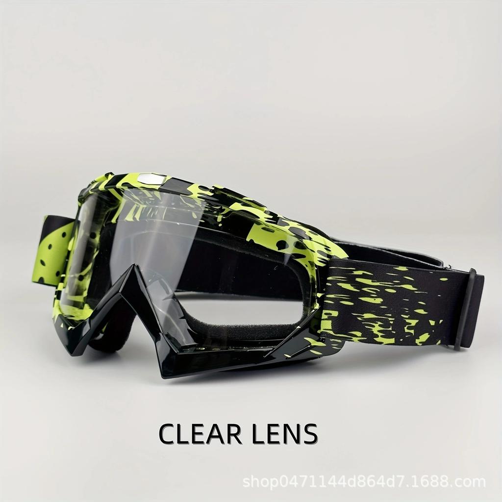 Goggles Riding Glasses Outdoor Motorcycle Off-Road Goggles ATV Men's and Women's Mountain Bike Bike Windshield Lenses