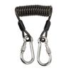 Diving Camera Anti Lost Spring Coil Lanyard Rustproof Quick Release Buckle Diving Tools