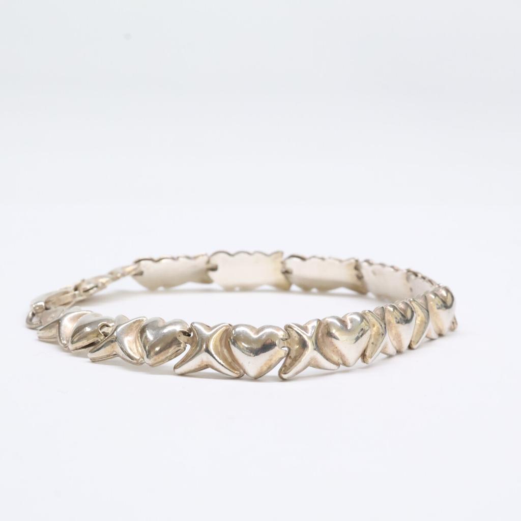 UNOAERRE 925 Heart Bracelet SilverUsed