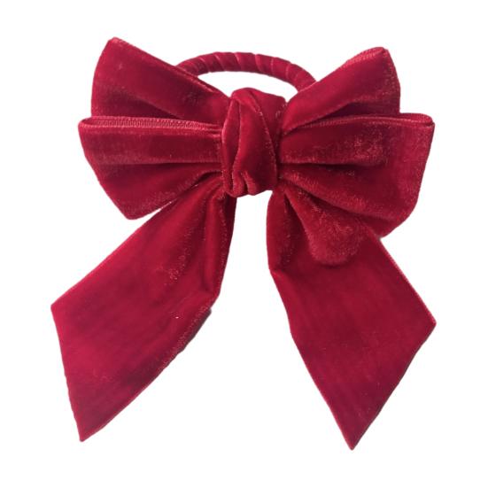 Velvet Bow Napkin Ring Reusable Bowknot Napkin Holder Holiday Table Napkin Ring for Birthday Wedding Party